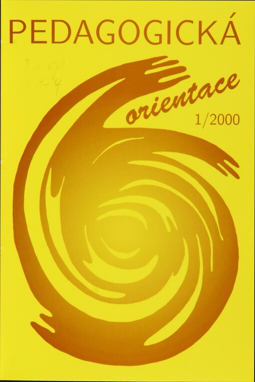 Pedagogická orientace : odborný čtvrtletník a zpravodaj ČPdS