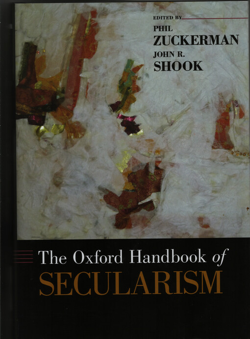The Oxford handbook of secularism