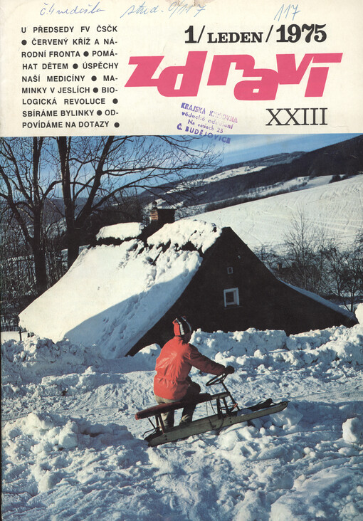 Zdraví : časopis Československého Červeného kříže