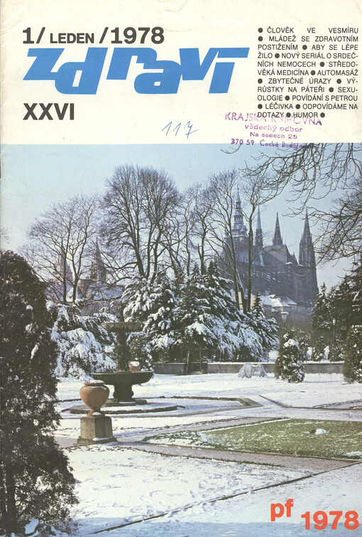 Zdraví : časopis Československého Červeného kříže