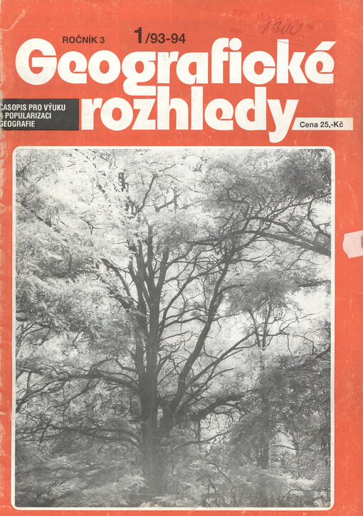 Geografické rozhledy : časopis pro výuku a popularizaci geografie