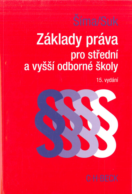 Základy práva pro střední a vyšší odborné školy