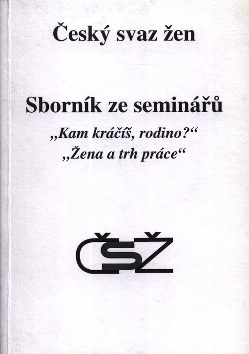 Sborník ze seminářů 