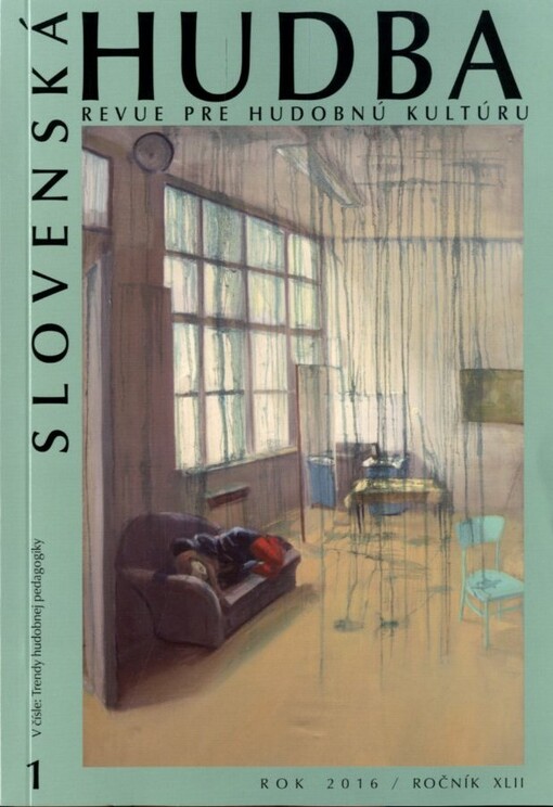 Slovenská hudba :časopis Sväzu slovenských skladateľov