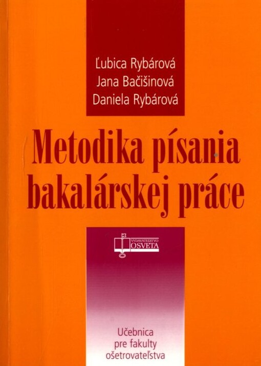Metodika písania bakalárskej práce