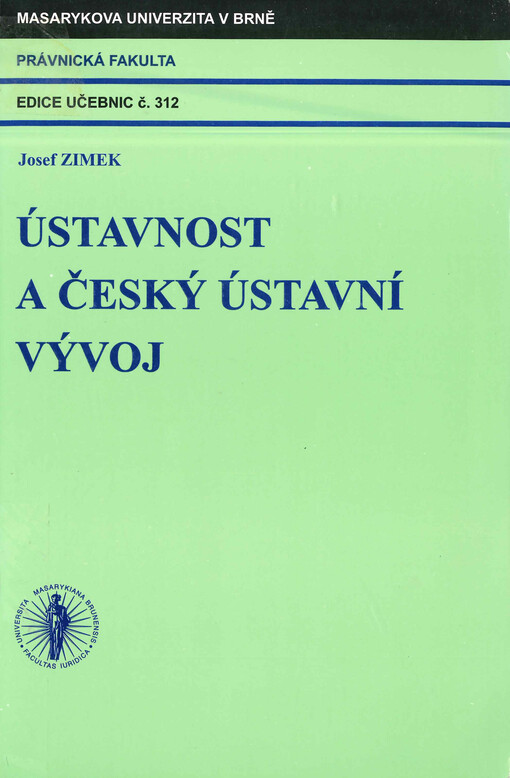 Ústavnost a český ústavní vývoj
