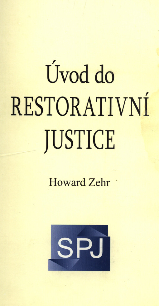 Úvod do restorativní justice