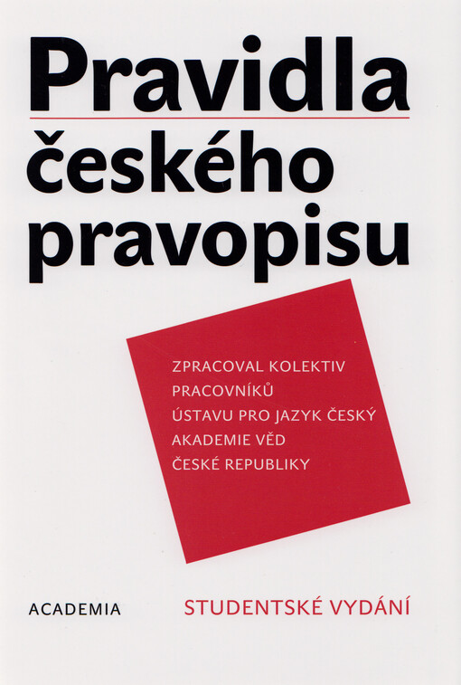 Pravidla českého pravopisu