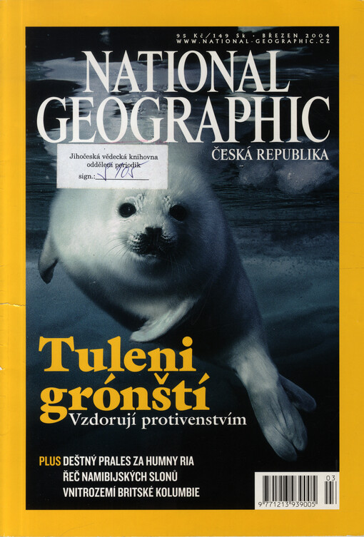 National geographic : Česká republika : oficiální měsíčník