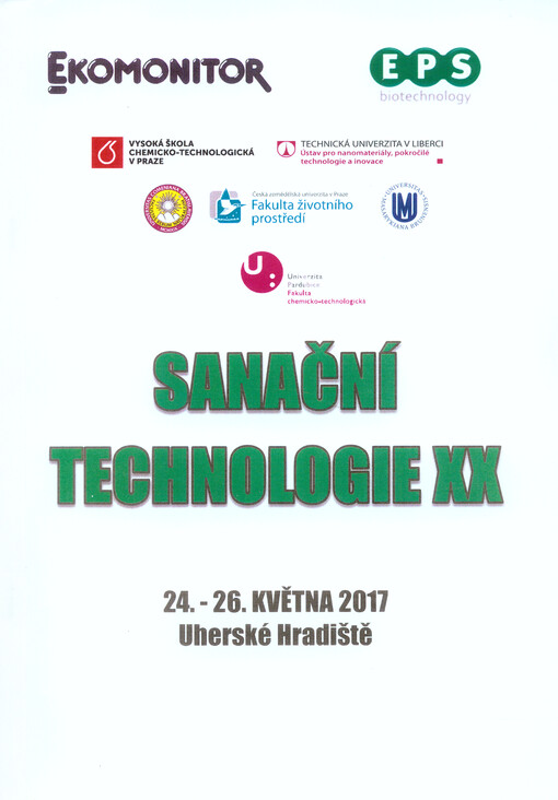 Sanační technologie ... : sborník konference ...