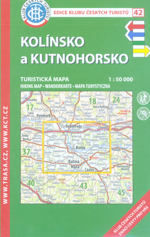 Kolínsko a Kutnohorsko : turistická mapa 1:50 000