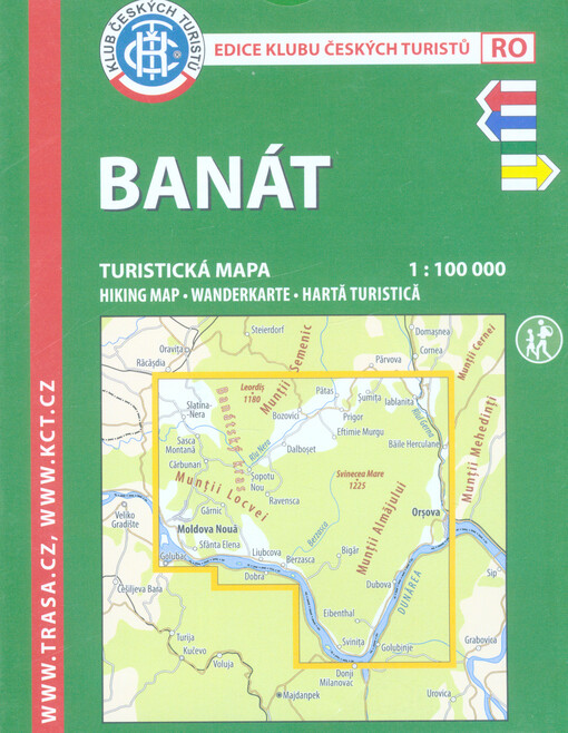 Banát : turistická mapa 1:100 000