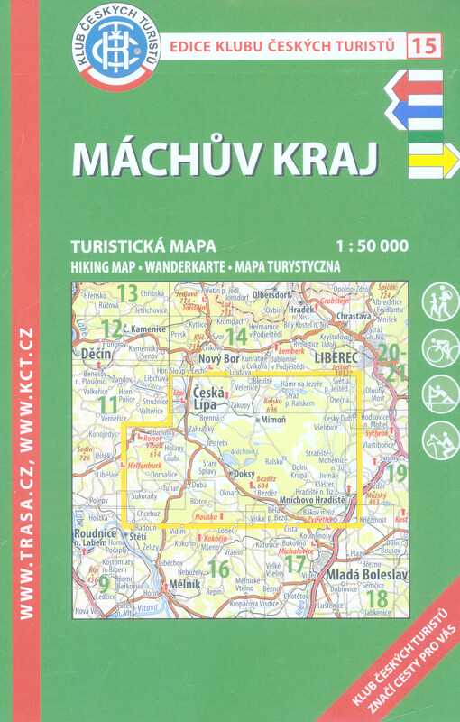 Máchův kraj : turistická mapa 1:50 000