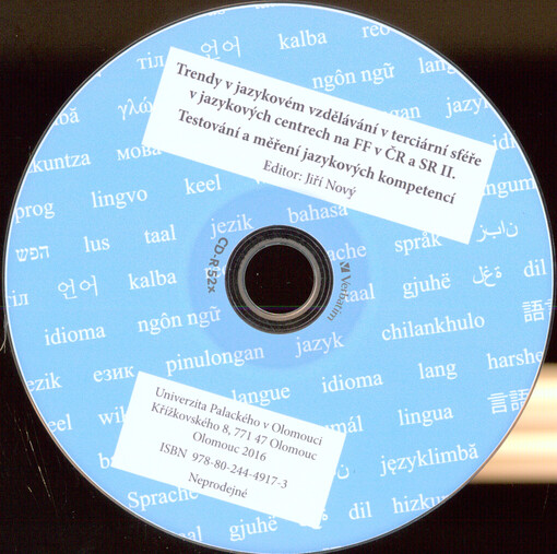 Trendy v jazykovém vzdělávání v terciární sféře v jazykových centrech na FF v ČR a SR II: testování a měření jazykových kompetencí