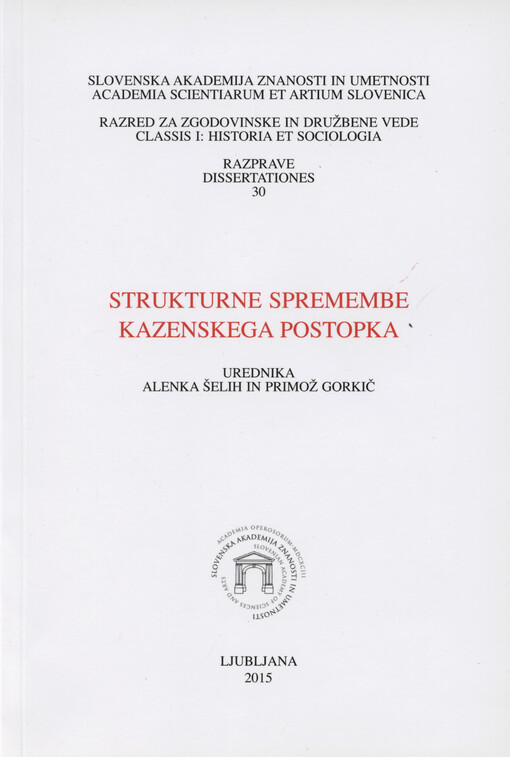 Strukturne spremembe kazenskega postopka