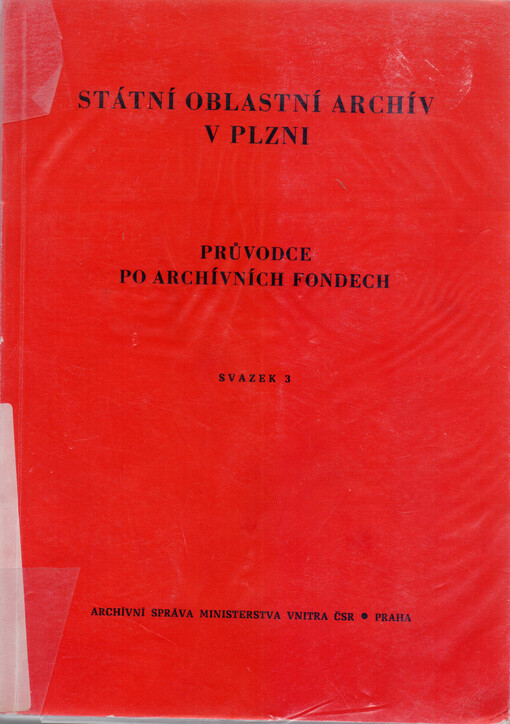 Průvodce po archívních fondech
