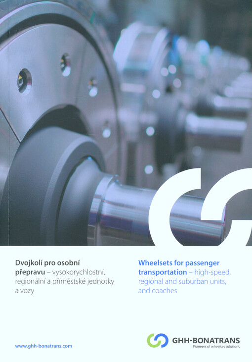 Dvojkolí pro osobní přepravu - vysokorychlostní, regionální a příměstské jednotky a vozy = wheelsets for passenger transportation - high-speed, regional and suburban units, and coaches