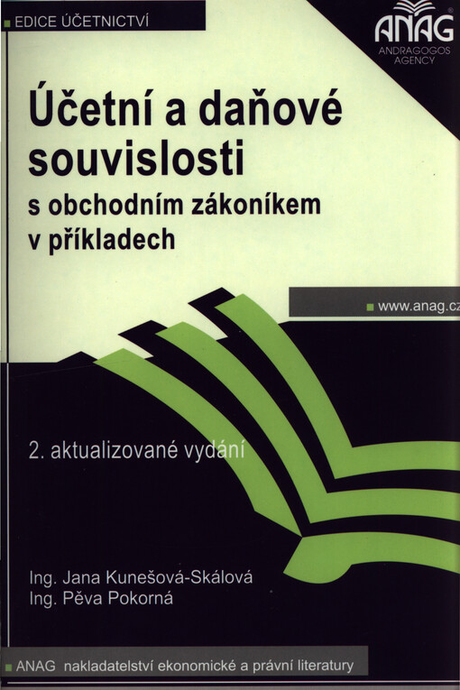 Účetní a daňové souvislosti s obchodním zákoníkem v příkladech