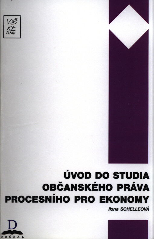 Úvod do studia občanského práva procesního pro ekonomy