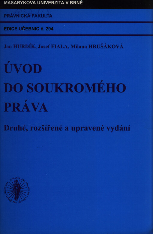 Úvod do soukromého práva