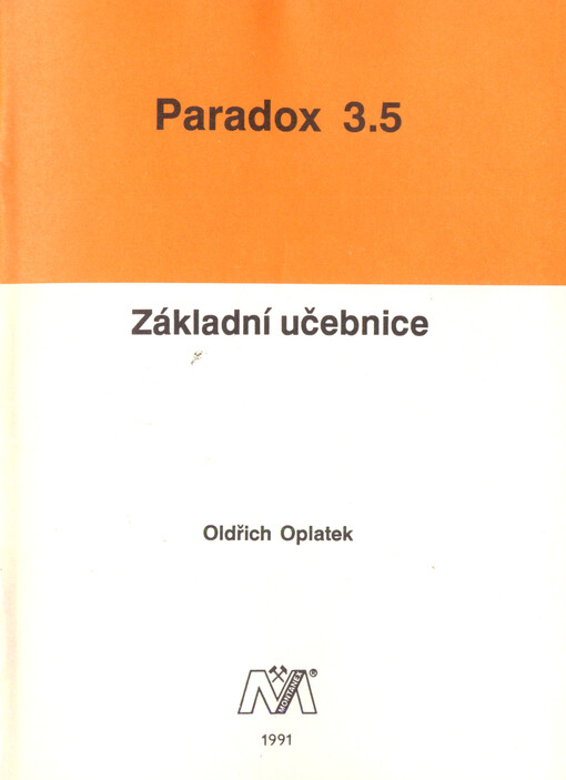 Paradox 3.5 : základní učebnice