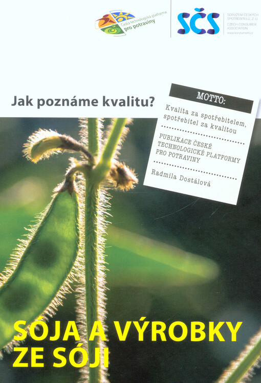 Sója a výrobky ze sóji