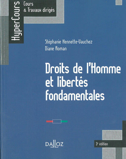 Droits de l'Homme et libertés fondamentales
