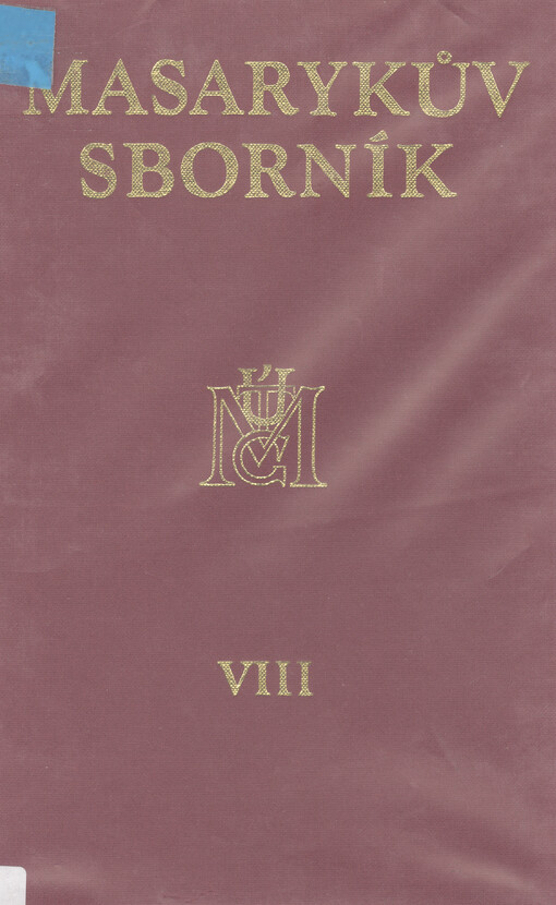 Masarykův sborník.VIII