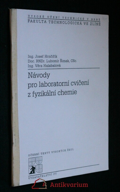 Návody pro laboratorní cvičení z fyzikální chemie