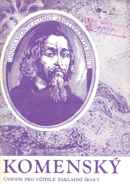 Komenský : týdeník vychovatelský věnovaný učitelstvu našemu jakož i přátelům školstva a milé mládeže naší