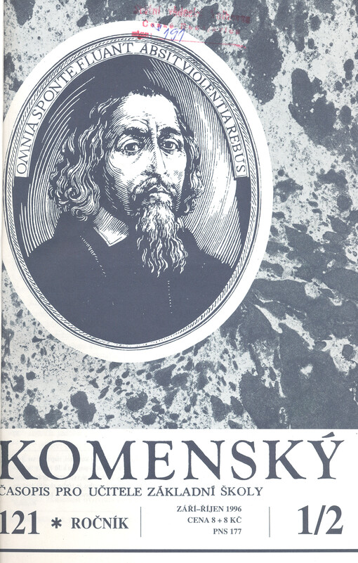 Komenský : týdeník vychovatelský věnovaný učitelstvu našemu jakož i přátelům školstva a milé mládeže naší