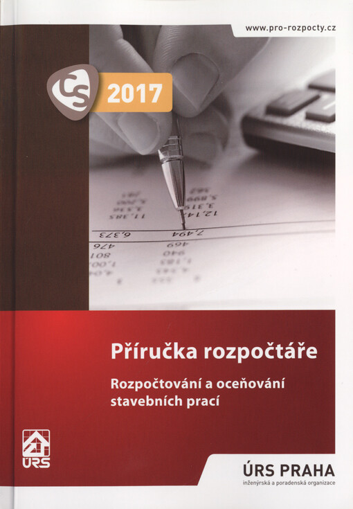 Příručka rozpočtáře : rozpočtování a oceňování stavebních prací