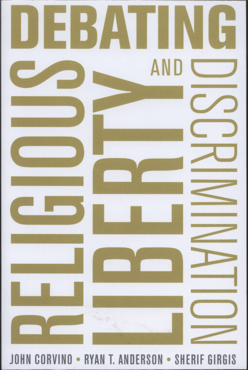 Debating religious liberty and discrimination