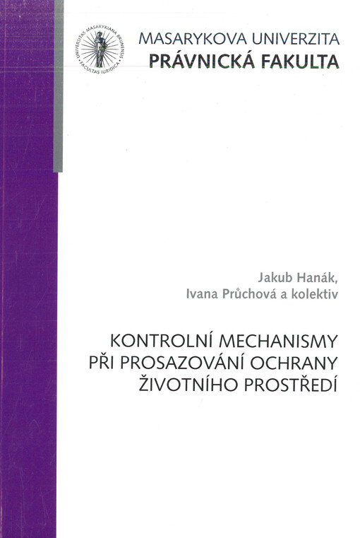 Kontrolní mechanismy při prosazování ochrany životního prostředí