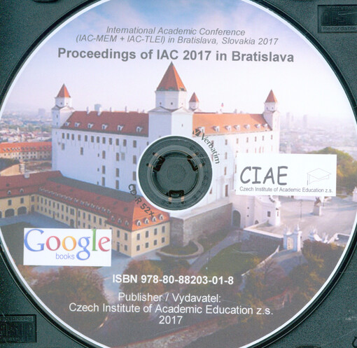 Proceedings of IAC 2017 in Bratislava: International Academic Conference (IAC-MEM + IAC-TLEI) in Bratislava, Slovakia 2017