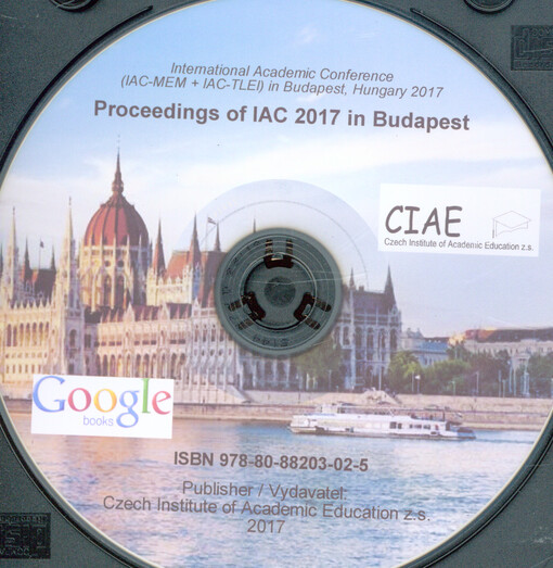 Proceedings of IAC 2017 in Budapest : International Academic Conference (IAC-MEM + IAC-TLEI) in Budapest, Hungary 2017