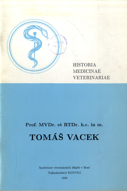 Tomáš Vacek : 1899 - 1942