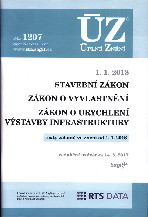Stavební zákon ÚZ č.1207