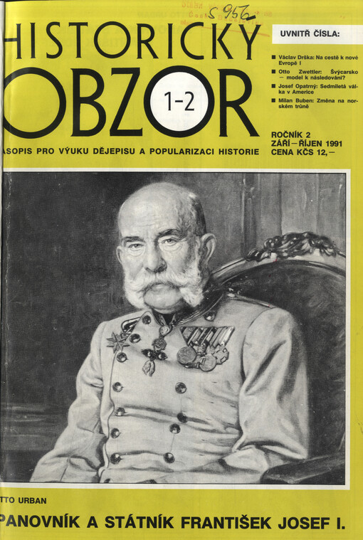 Historický obzor : časopis pro výuku dějepisu a popularizaci historie
