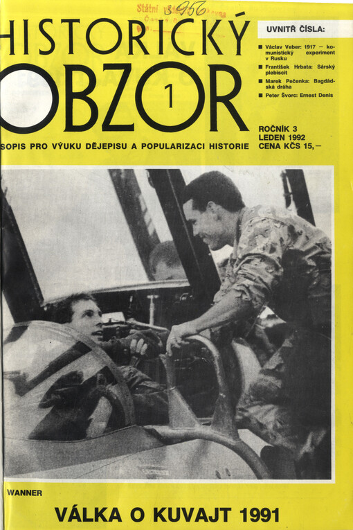 Historický obzor : časopis pro výuku dějepisu a popularizaci historie