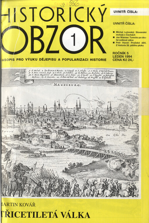 Historický obzor : časopis pro výuku dějepisu a popularizaci historie