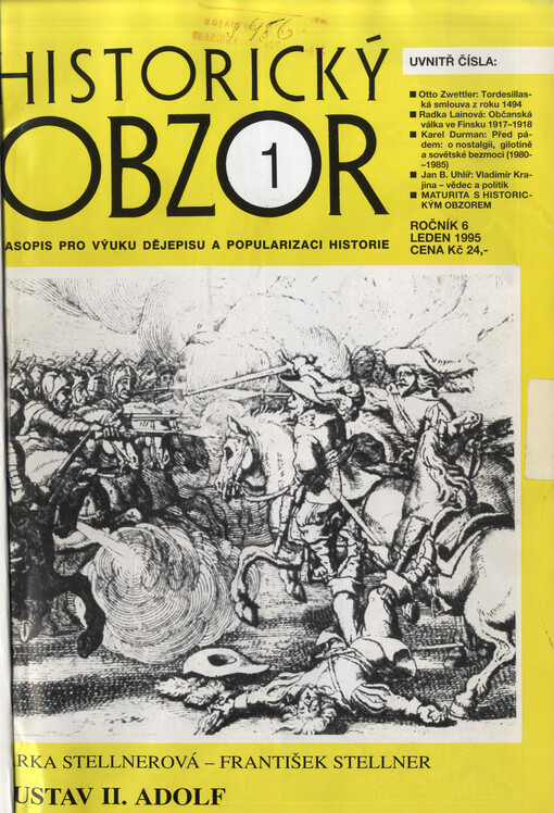 Historický obzor : časopis pro výuku dějepisu a popularizaci historie