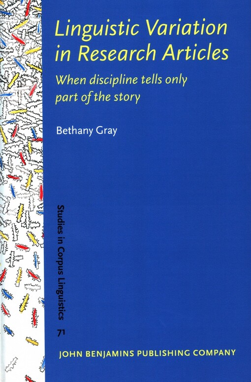 Linguistic variation in research articles : when discipline tells only part of the story