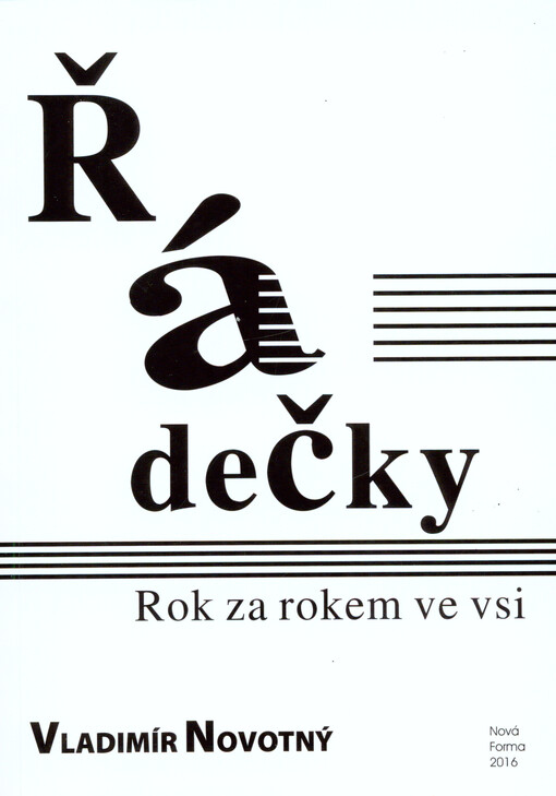Řádečky : rok za rokem ve vsi