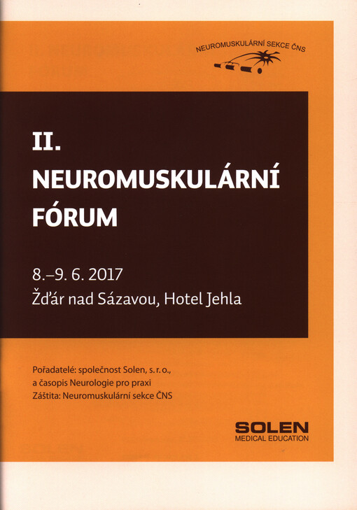 ... Neuromuskulární fórum