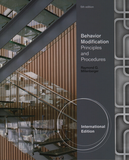 Behavior modification : principles and procedures