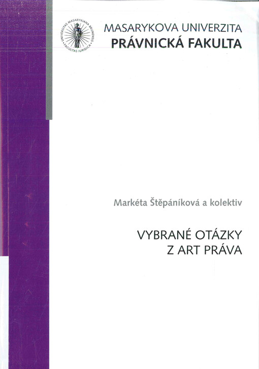 Vybrané otázky z art práva