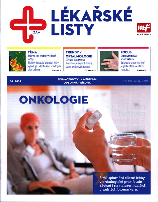 Lékařské listy : prevence - diagnostika - terapie - péče - teorie - praxe : příloha Zdravotnických novin
