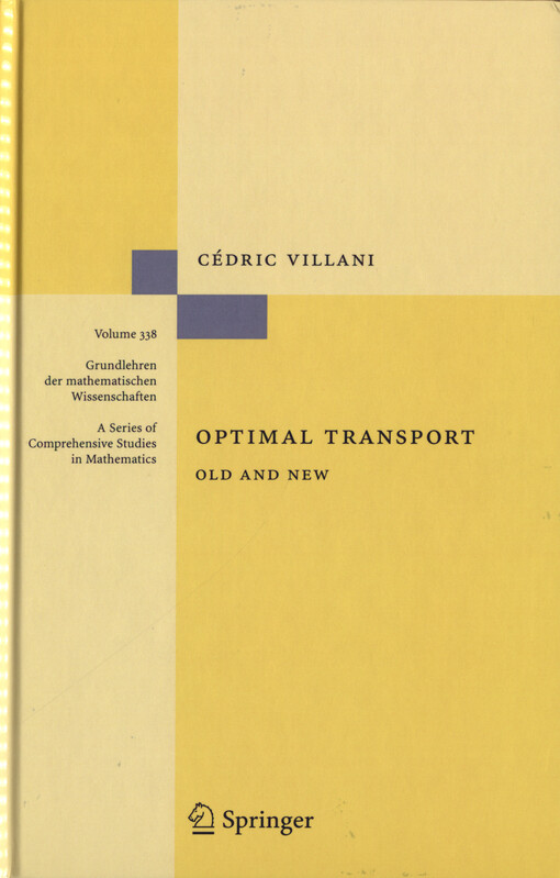Optimal transport :old and new