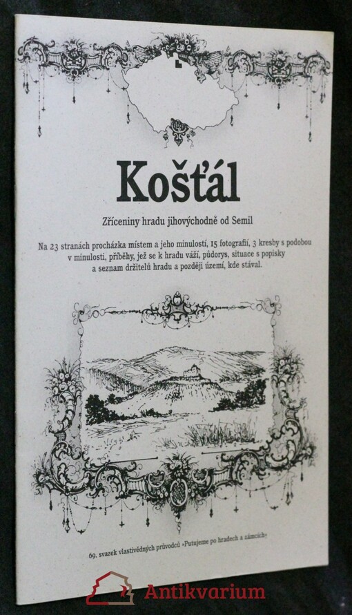Košťál : zříceniny hradu jihovýchodně od Semil